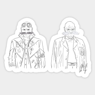 Sonic 3: The Robotniks [Outline] Sticker